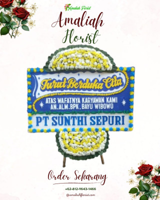 Papan Bunga Duka di Gorontalo Utara