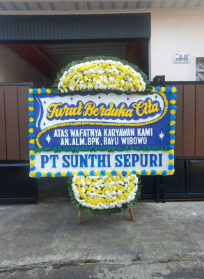 Papan Bunga Duka di Gorontalo Utara