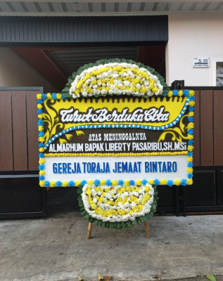 Papan Bunga Duka di Gorontalo Utara